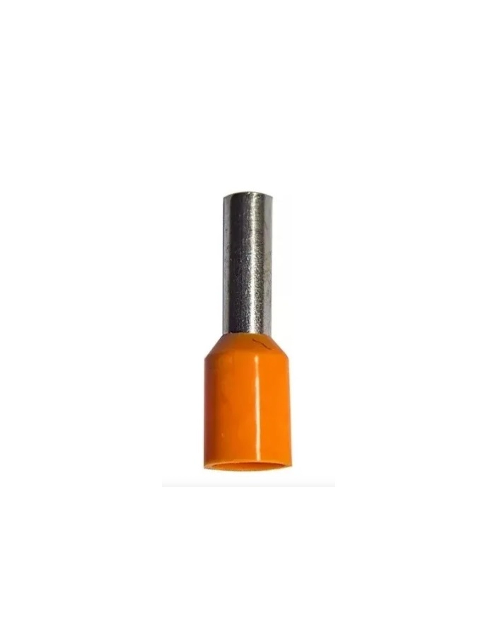 Puntera hueca pre-aislada 4mm naranja TBCin